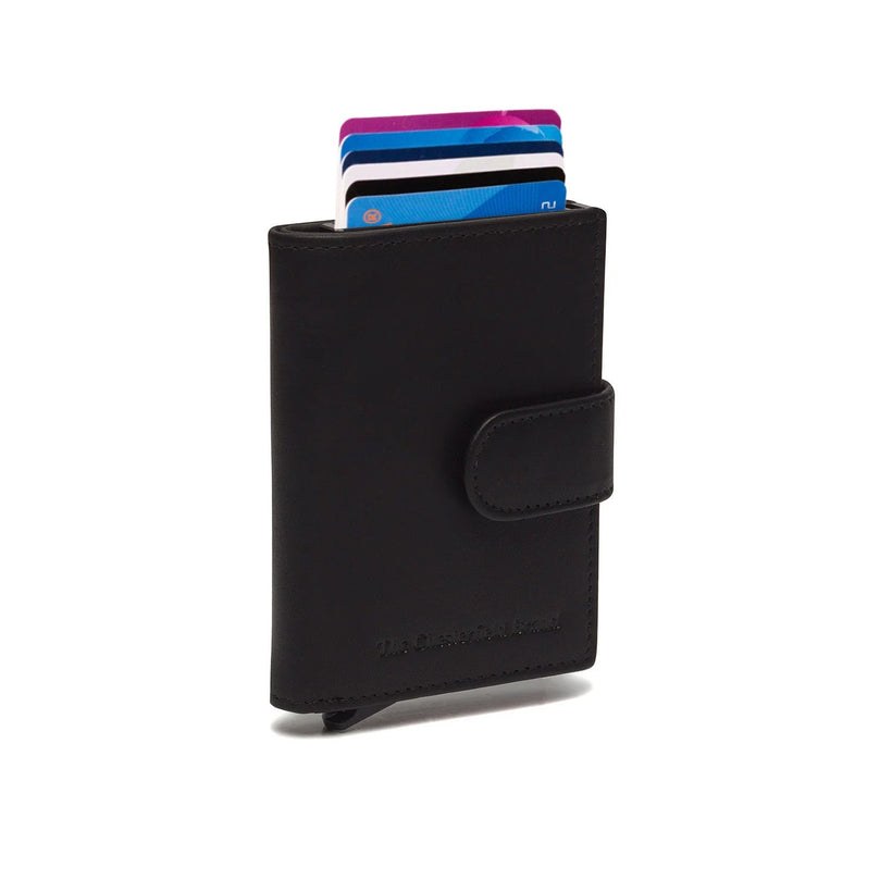 Leipzig Full-Grain Leather Card Holder pour Femme