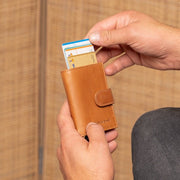Leipzig Full-Grain Leather Card Holder pour Femme – Vue produit alternative 2