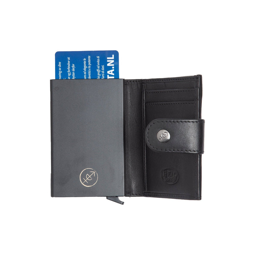 Lesina Full-Grain Leather Card Holder pour Femme
