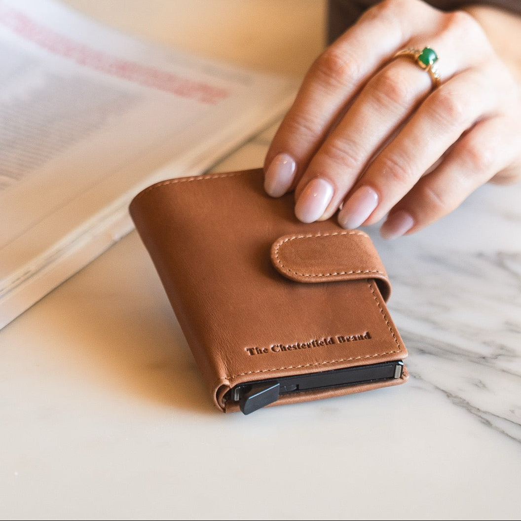 Loughton Full-Grain Leather Card Holder pour Femme – Vue produit alternative 2