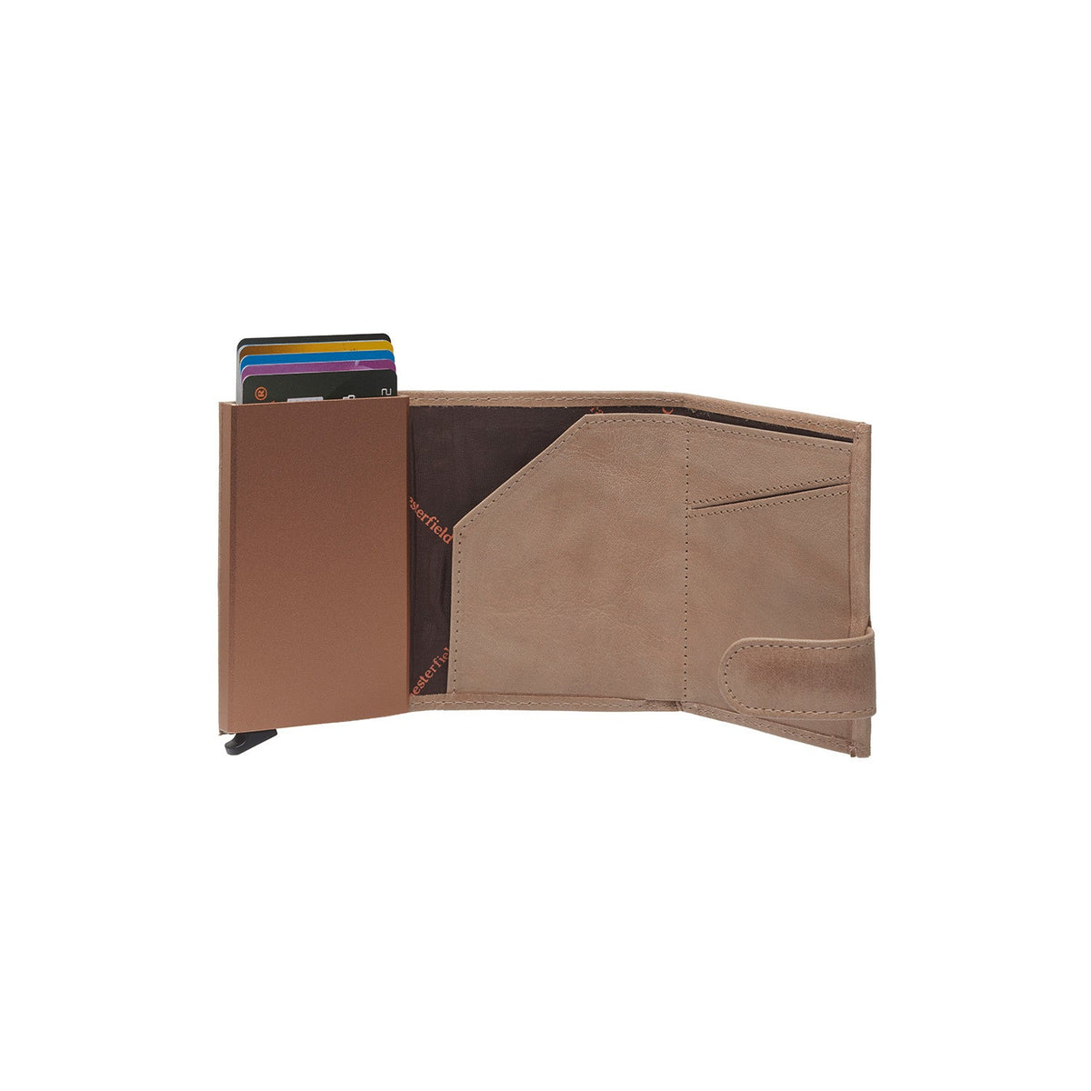 Mannheim Full-Grain Leather Card Holder pour Femme – Vue produit alternative 3