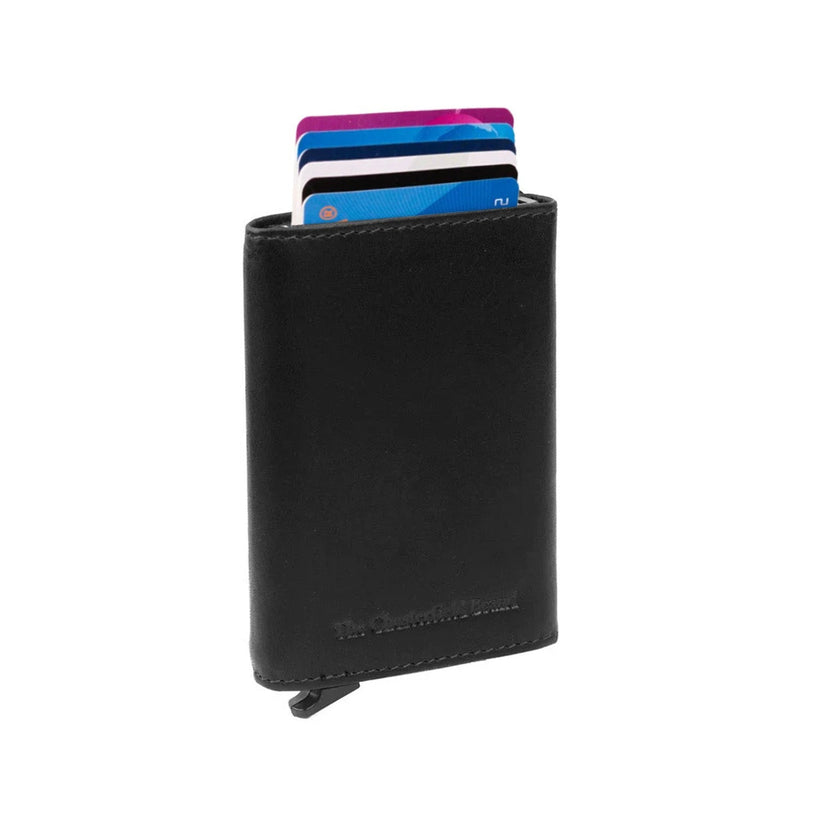 Palma Full-Grain Leather Card Holder pour Femme