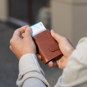 
Portland Cuir Pleine Fleur Porte-cartes – alternate product view 2