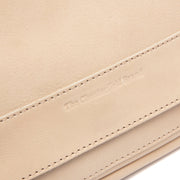 Solid Antique Brass Hardware &amp; Heavy-Duty Dual Zipper Detail on Ann Full-Grain Leather Crossbody Bag pour Femme