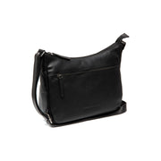 Loraine Full-Grain Leather Crossbody Bag pour Femme in Classic 100% Full-Grain Leather - Full Exterior Front Profile View | Acheter en ligne