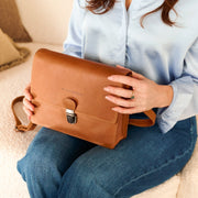 
Lunor Sac besace en cuir pleine fleur – alternate product view 3