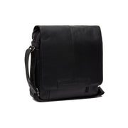 Raphael Full-Grain Leather Crossbody Bag in Classic 100% Full-Grain Leather - Full Exterior Front Profile View | Acheter en ligne
