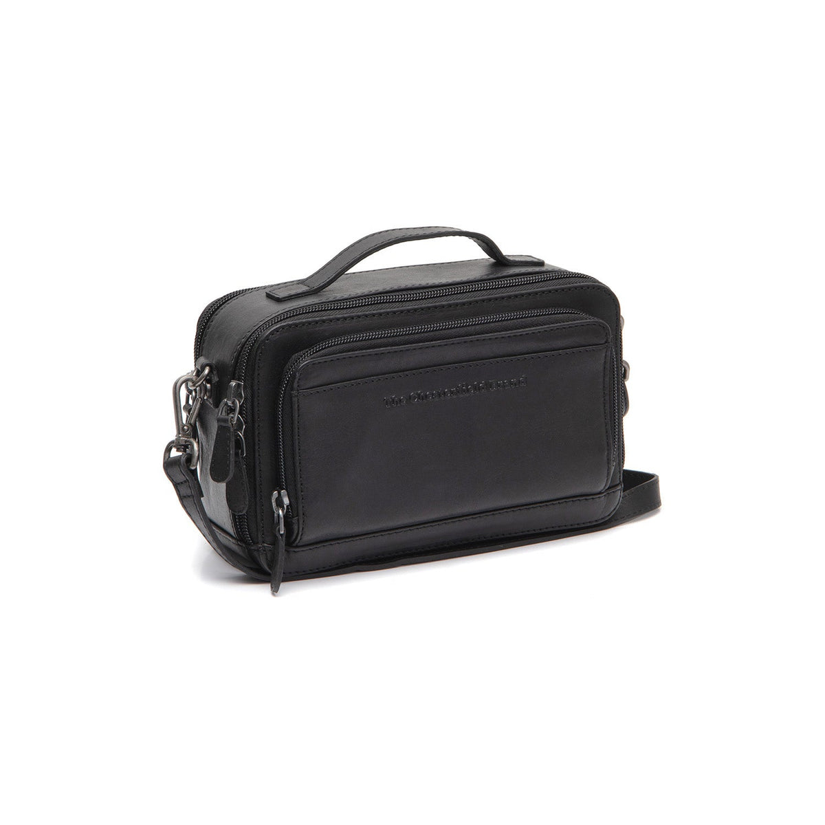 
Rovon Sac besace en cuir pleine fleur en cuir pleine fleur véritable 100% - Full Exterior Vue de face & silhouette ajustée | Acheter en ligne