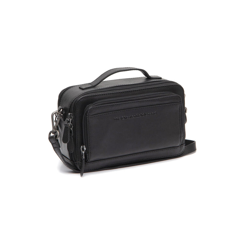 Rovon Full-Grain Leather Crossbody Bag in Classic 100% Full-Grain Leather - Full Exterior Front Profile View | Buy Online