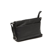 
Salerno Sac besace en cuir pleine fleur en cuir pleine fleur véritable 100% - Full Exterior Vue de face & silhouette ajustée | Acheter en ligne