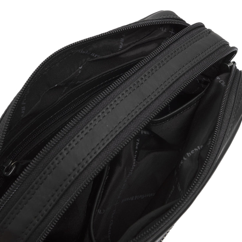 Samui Sac besace en cuir pleine fleur