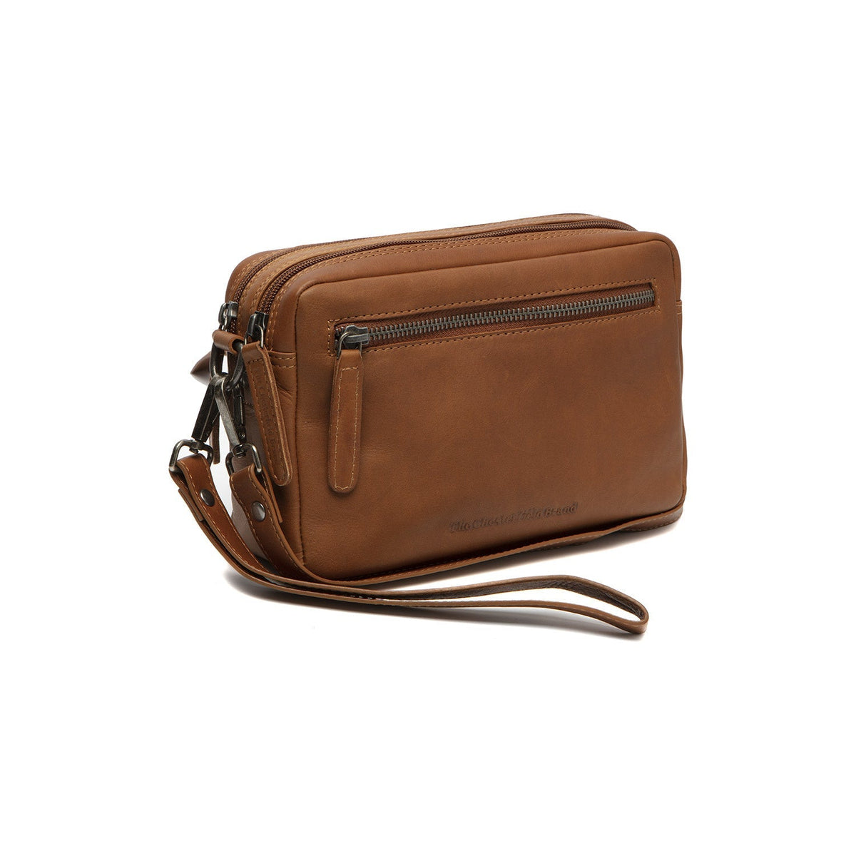 
100% Full-Grain Wax Pull-Up 100% Full-Grain Leather Grain Texture & Handcrafted Patina Detail