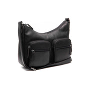 Valenora Full-Grain Leather Crossbody Bag in Classic 100% Full-Grain Leather - Full Exterior Front Profile View | Acheter en ligne