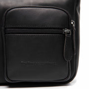 Classic 100% Full-Grain leather Bag - Rear Perspective Showing Reinforced Leather Straps &amp; Stitching