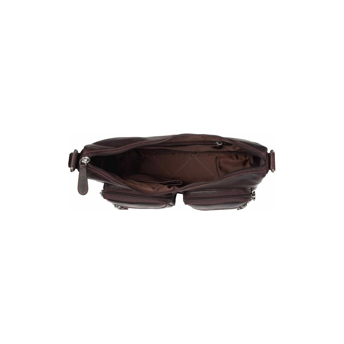 Valenora Full-Grain Leather Crossbody Bag – Vue produit alternative 3