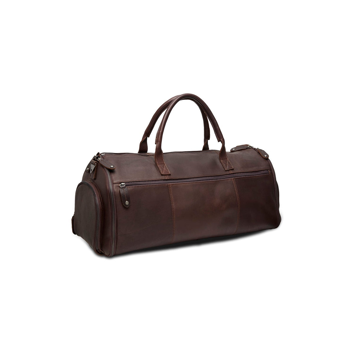 Brown Leather Garment Bag Finlay pour Femme, detail view 5