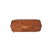 Cognac Leather Garment Bag Finlay pour Femme, detail view 3