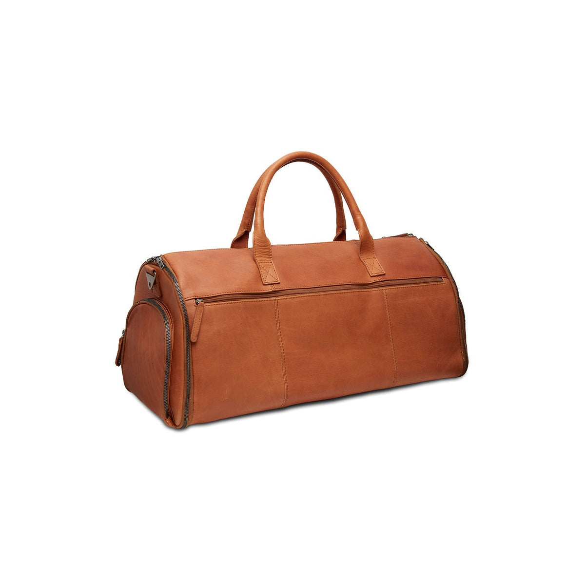 Cognac Leather Garment Bag Finlay pour Femme, detail view 5