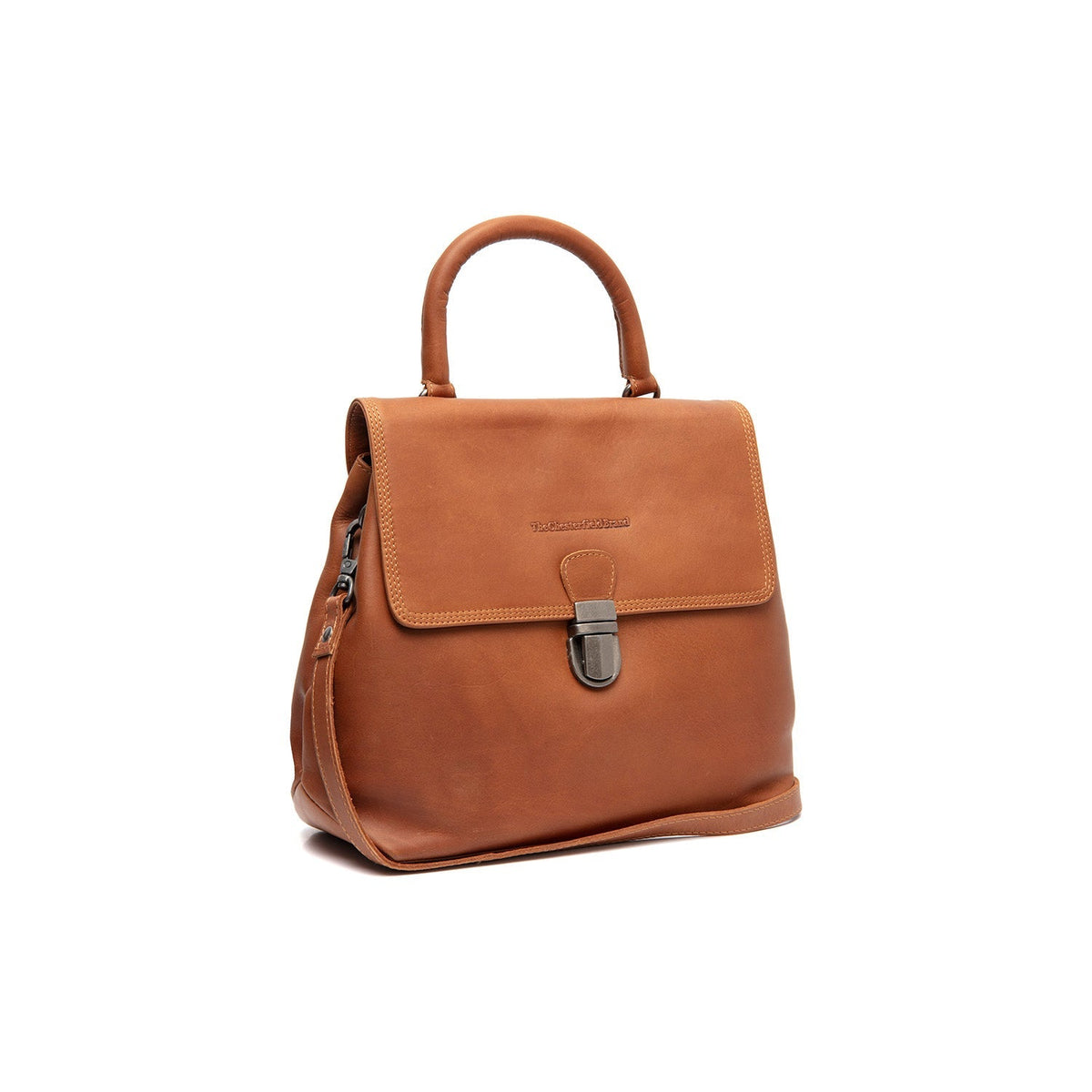 
Tailored Rib Cuffs & Hem Craftsmanship Construction Detail on Angera Sac à main en cuir pleine fleur