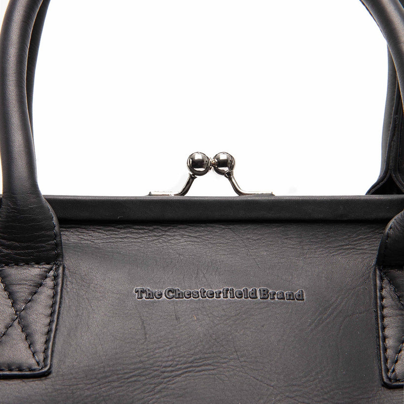 Classic 100% Full-Grain leather Goods - Back View Showing Tailored Shoulder Fit & Clean Hemline