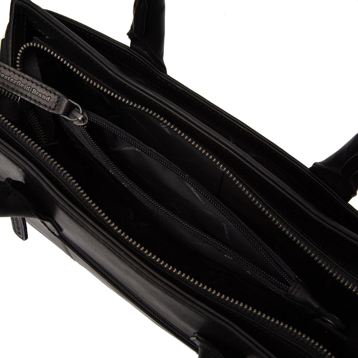 Authentic 100% Full-Grain Leather Grain Texture &amp; Heavy-Duty Seam Stitching Detail