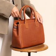 Garda Full-Grain Leather Handbag pour Femme – Vue produit alternative 2