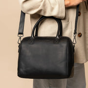 Classic 100% Full-Grain leather Goods - Vue de dos avec coupe ajustée aux épaules &amp; ourlet soigné