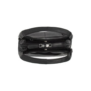 Lunera Full-Grain Leather Handbag - Vue de profil avec coupe de manche ergonomique