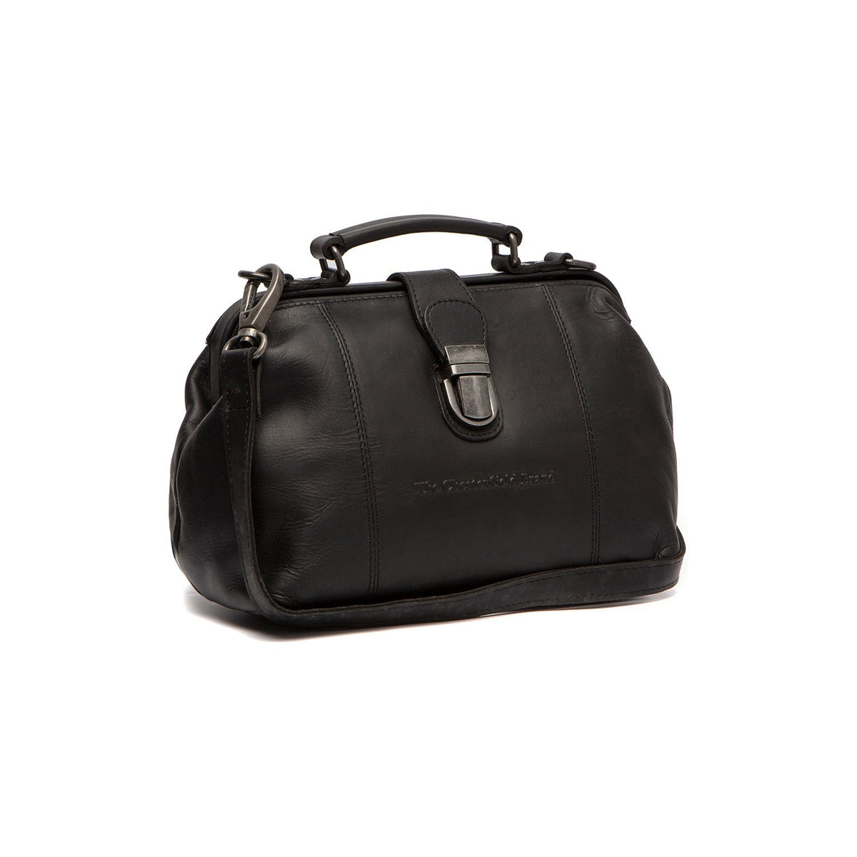 Rachael Full-Grain Leather Handbag pour Femme in Classic 100% Full-Grain Leather - Vue de face &amp; silhouette ajustée | Acheter en ligne