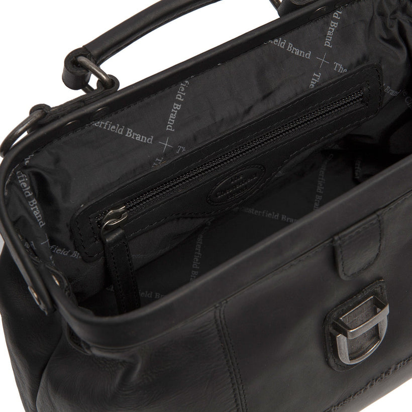 Classic 100% Full-Grain leather Goods - Back View Showing Tailored Shoulder Fit & Clean Hemline