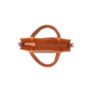 Rivington Full-Grain Leather Handbag pour Femme - Vue de profil avec coupe de manche ergonomique