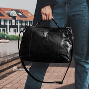 Classic 100% Full-Grain leather Goods - Vue de dos avec coupe ajustée aux épaules &amp; ourlet soigné