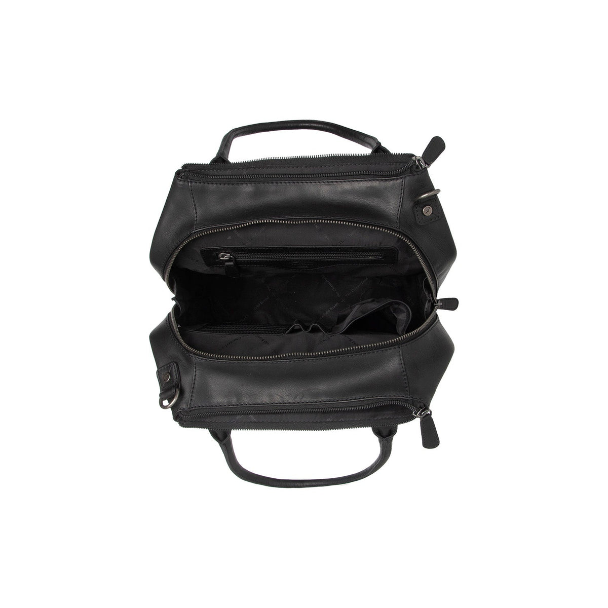 Authentic 100% Full-Grain Leather Grain Texture &amp; Heavy-Duty Seam Stitching Detail