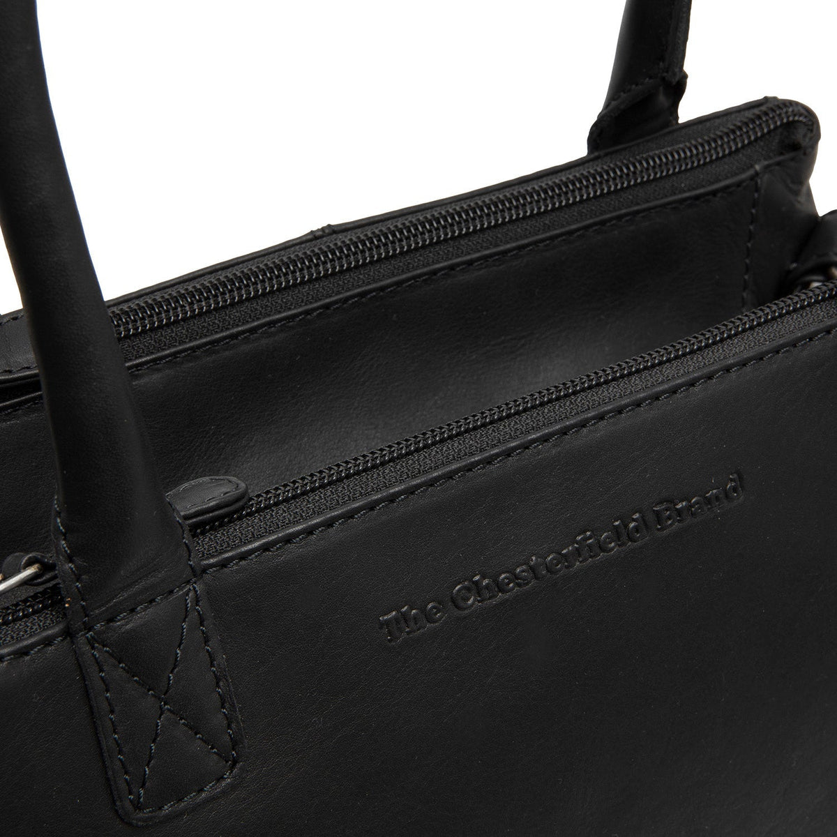 Classic 100% Full-Grain leather Goods - Vue de dos avec coupe ajustée aux épaules &amp; ourlet soigné