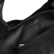 Tenara Full-Grain Leather Handbag pour Femme - Vue de profil avec coupe de manche ergonomique