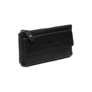 Violette Full-Grain Leather Key Case pour Femme in Classic 100% Full-Grain Leather - Vue de face &amp; silhouette ajustée | Acheter en ligne