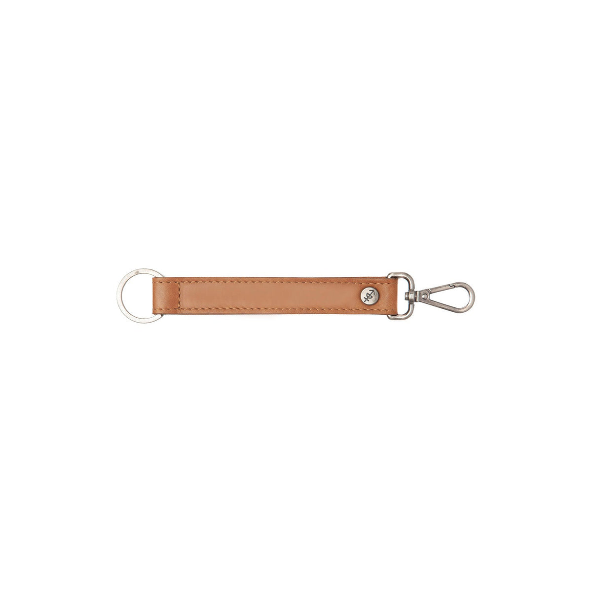 Cognac 100% Full-Grain leather Goods - Back View Showing Tailored Shoulder Fit & Clean Hemline