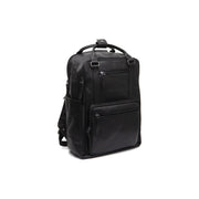 Calden Full-Grain Leather Laptop Backpack pour Femme in Classic 100% Full-Grain Leather - Full Exterior Front Profile View | Acheter en ligne