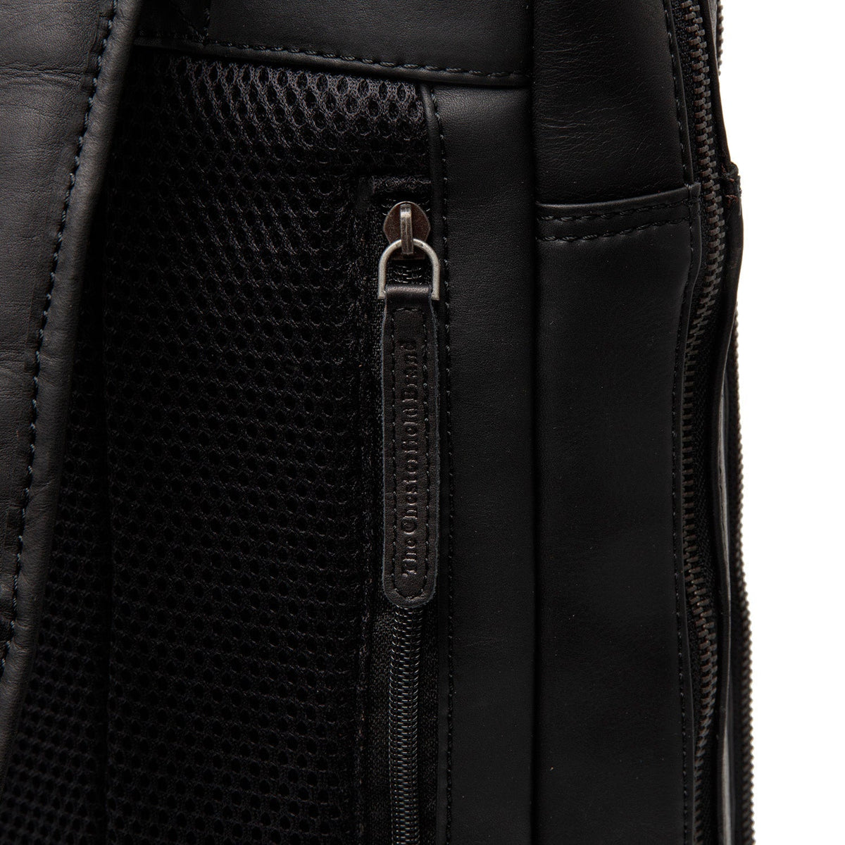 Reinforced Leather Base with Protective Metal Studs Detail