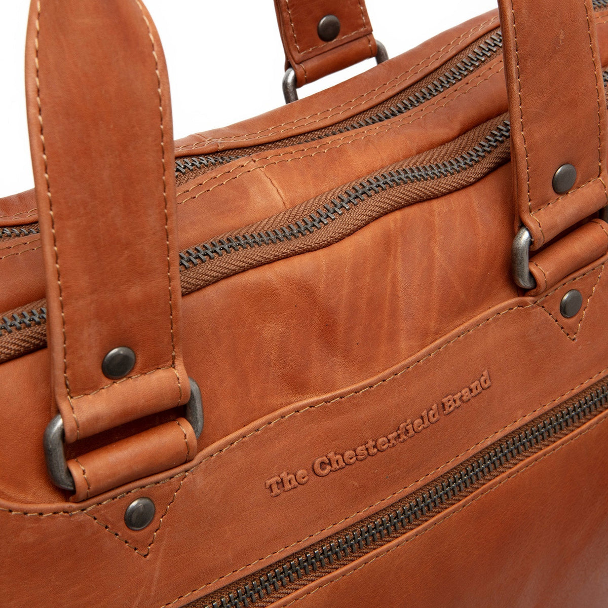 Montara Full-Grain Leather Laptop Bag – Vue produit alternative 2