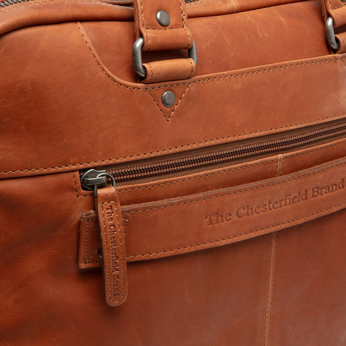Montara Full-Grain Leather Laptop Bag – Vue produit alternative 3