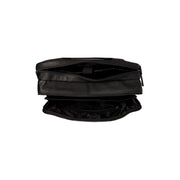 Vue détaillée of Classic Collar &amp; Heavy-Duty Zipper Hardware on Bryan Black Puffer Vest For Men