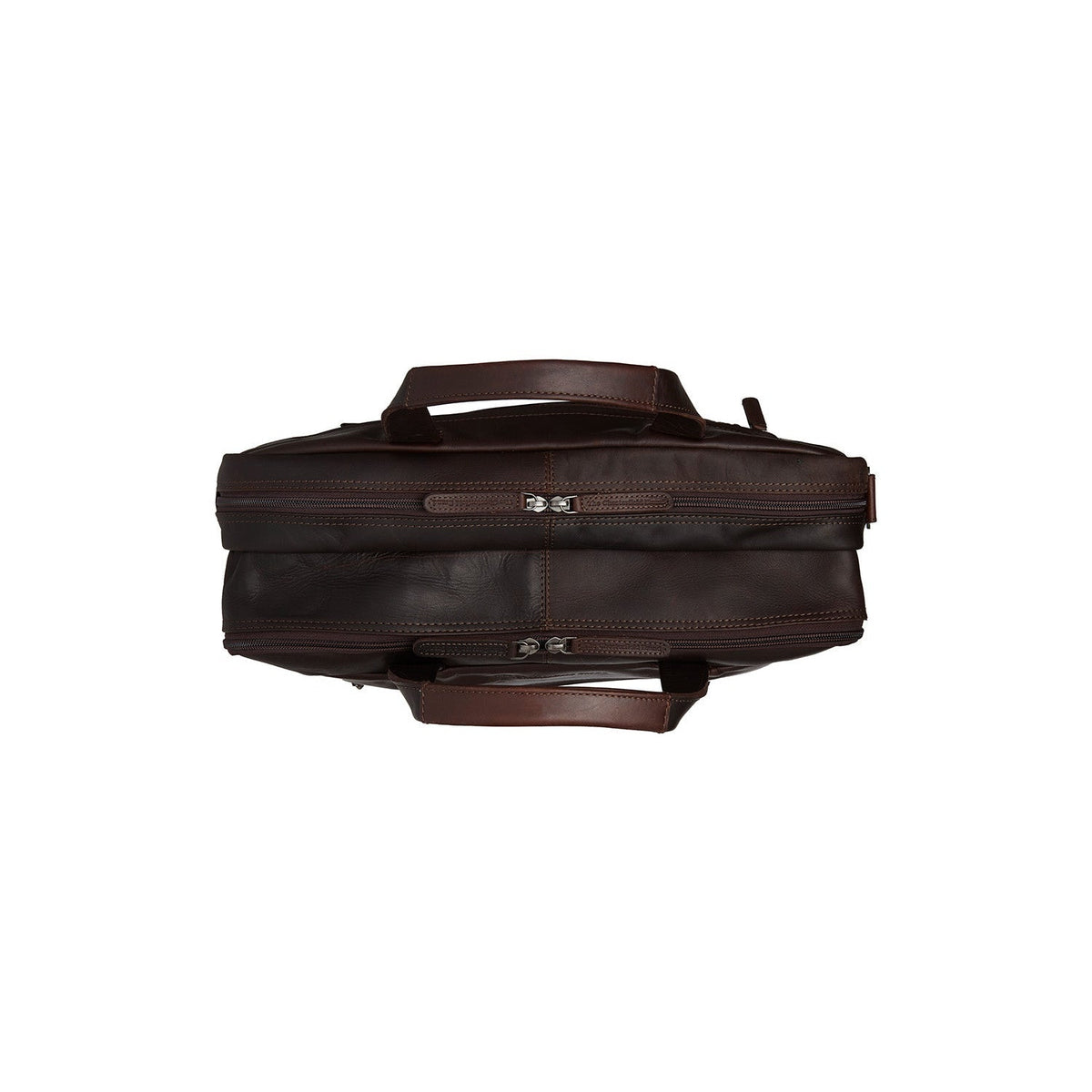 Brown Leather Laptop Bag Ryan, detail view 1