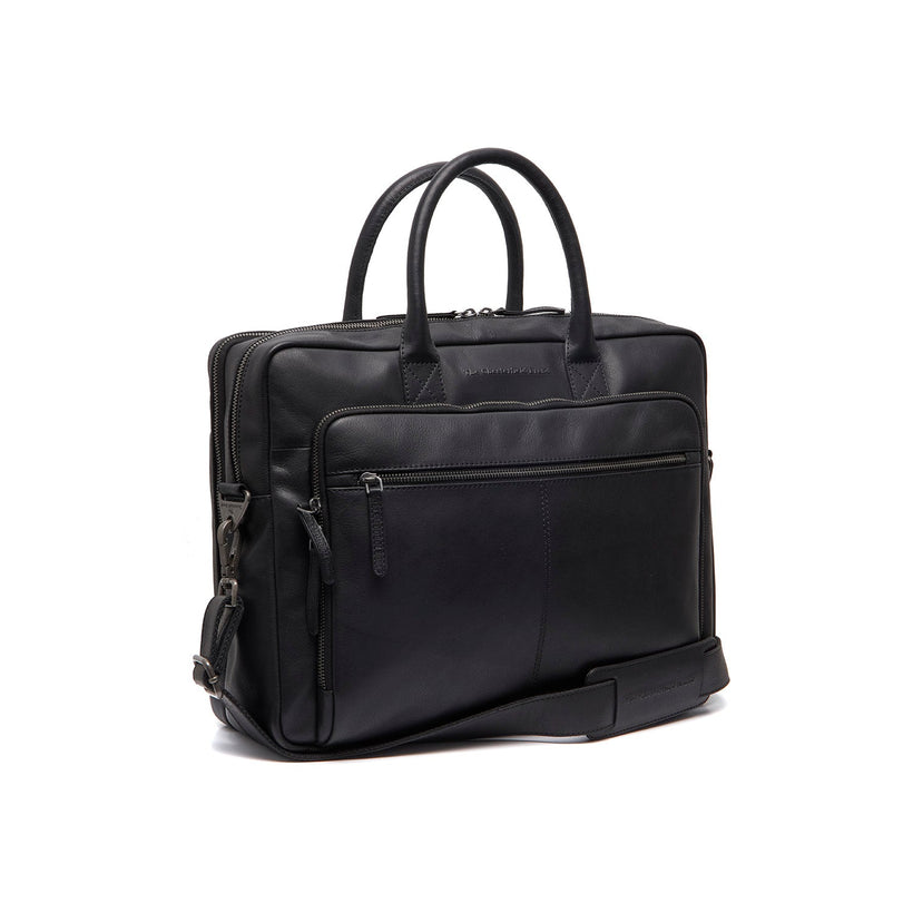 Tacama Full-Grain Leather Laptop Bag pour Femme
