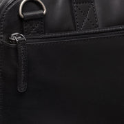 Reinforced Leather Base with Protective Metal Studs Detail