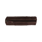 Brown Leather Pencil Case Lea pour Femme, detail view 1