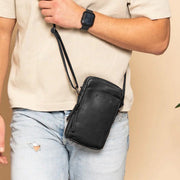 Classic 100% Full-Grain leather Goods - Vue de dos avec coupe ajustée aux épaules &amp; ourlet soigné