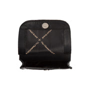 
Vue détaillée of Classic Collar & Heavy-Duty Zipper Hardware on Nebra Cuir Pleine Fleur Phone Bag