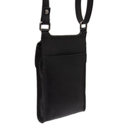 
Tailored Rib Cuffs & Hem Craftsmanship Construction Detail on Nebra Cuir Pleine Fleur Phone Bag