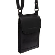 
Nebra Cuir Pleine Fleur Phone Bag en cuir pleine fleur véritable 100% - Vue de face & silhouette ajustée | Acheter en ligne
